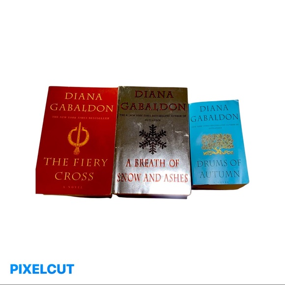 Three softcover books in Outlander series. - Picture 1 of 1